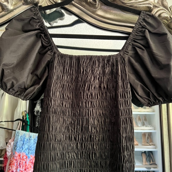 Lulus Black Smock Dress - never worn - Picture 3 of 3